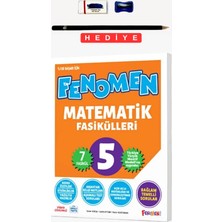 Fenomen Yayıncılık 2027 5.sınıf Matematik  Fasikülleri Toplam 7 Fasikül Türkiye Yüzyılı Maarif Modeline Uygundur Kalem Seti Hediyeli