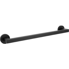 Serel - Rita Uzun Havluluk 45 Cm Mat Siyah - 140112003ST