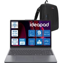 Lenovo Ideapad Slim 3 16IPH11 Intel Core™ Ultra 5 322 Aı 32GB Ddr5 512GB SSD 16" Wuxga (1920X1200) IPS 400NITS Anti-Glare, Freedos Bilgisayar W83US001TTRF12+ZETTAÇANTA