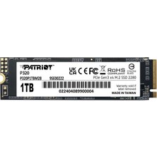 Patriot Patrıot 1tb P320 P320P1TBM28 3000- 2200MB/S M2 Nvme Gen3 Disk