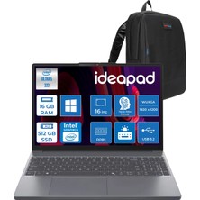 Lenovo Ideapad Slim 3 16IPH11 Intel Core™ Ultra 5 322 Aı 16GB Ddr5 512GB SSD 16" Wuxga (1920X1200) IPS 400NITS Anti-Glare, WIN11PRO Bilgisayar W83US001TTRP02+ZETTAÇANTA