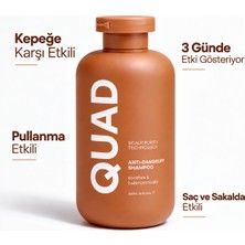 Quad Cosmetics Quad Anti-Dandruff Shampoo – Kepek Karşıtı Dengeleyici Şampuan