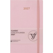 Victoria's Journals Classic 2027 Günlük Ajanda 13x21 cm Sert Kapak Ivory 70gr.