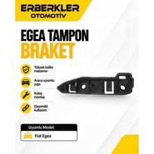 ERBERKLER Fıat Egea 16- On Tampon Braketı Alt Sag Uyumlu Referans Kodu 51984512