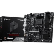MSI Msı Pro B550M-P 4400(OC) Anakart Am4