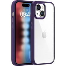 Buff iPhone 15 New Air Bumper Kılıf - Mor