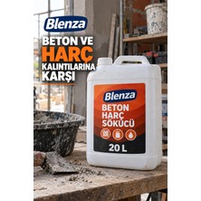 Blenza Beton Harç Çimento Temizleyici 20 Lt