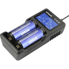 MiraLive Xtar Vc2 Ikili Li-Ion Pil Şarj Cihazı