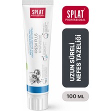 SPLAT Fresh Plus Florürsüz Ferahlatıcı Beyazlatıcı Diş Macunu 100 ml