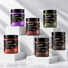 Mont Marte Dimension Premium – Toprak ve Vintage Tonlar 6'lı Akrilik Boya Seti
