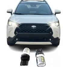 Fardoktoru Corolla Cross Beyaz Gündüz Farı LED Ampulü T20 PH7215