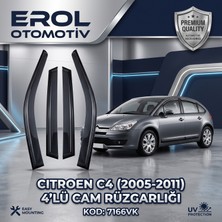 Erol Otomotiv Citroen C4 (2005-2011) Uyumlu 4'lü Cam Rüzgarlığı