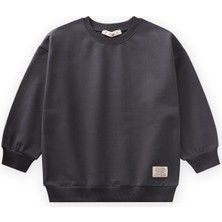 Sweatshirt 2-12 Yaş Antrasit