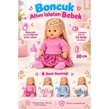Brother Toys Altını Islatan Bebek Konuşabilen Oyuncak Ithal Yüksek Kaliteli Boncuk Bebek 30 Cm.