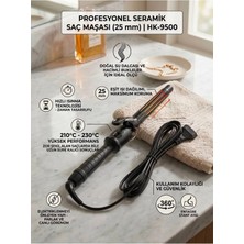 Novmark HK-9500 / Mona Profesyonel Seramik Saç Maşası (25 Mm)