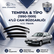 Erol Otomotiv Fiat Tempra & Tipo (1990-1999) Uyumlu 4'lü Cam Rüzgarlığı