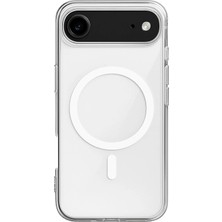 CADDE101 Newface Iphone 17 Air Kılıf Magneticsafe Şeffaf Silikon - Şeffaf