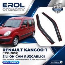 Erol Otomotiv Renault Kangoo 1 (1998-2007) Uyumlu 2'li Ön Cam Rüzgarlığı