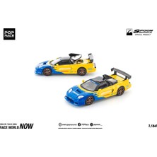 Pop Race Honda Nsx-R Gt Spoon Sports 1:64 Diecast Model Araba PR640310