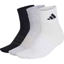 adidas Thin&Light Sportswear Ankle 3'lü Unisex Gri Günlük Stil Çorap KC9614