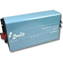 Orbus Eco 24V 3000W Tam Sinüs Inverter