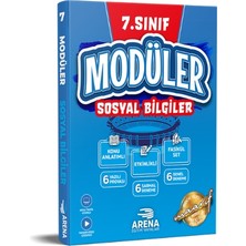 Arena 7. Sınıf Sosyal Bilgiler Modüler Konu Anlatımlı Etkinlikli 6 Fasikül Set