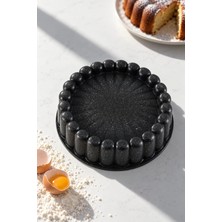 Acar Serendipity Dilimli Tart Kalıbı Siyah - 25 cm