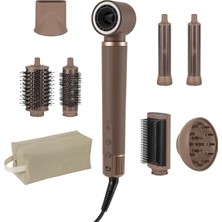Heifer Style Air Saç Şekillendirici Seti, 110.000 Rpm Bldc Motor, 8 Başlıklı (Kurutma, Düzleştirme, Hacim, Bukle)