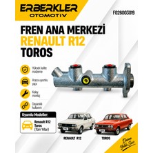 ERBERKLER Renault R12 Toros Fren Ana Merkezi F026003019