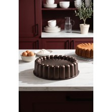 Acar Serendipity Dilimli Tart Kalıbı Kahverengi - 25 cm