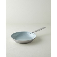 Hecha Çelik + Cerawell Tava 28X5 cm Silver