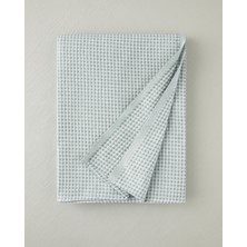 English Home Modern Grid Tek Kişilik Pike 150X220 cm Yeşil