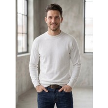Youknitwear You Passion %100 Pamukbisiklet Yaka Triko Kazak
