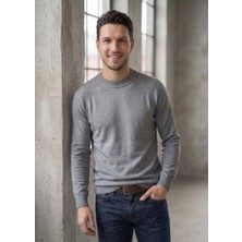 Youknitwear You Passion %100 Pamukbisiklet Yaka Triko Kazak