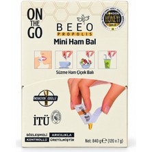 BEE'O Bee\'o Ham Süzme Çiçek Balı Mini 7g 120 Adet