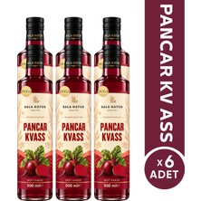 Bala Hatun Pancar Kvass 500ML - Doğal Fermente (6'lı Cam Şişe)