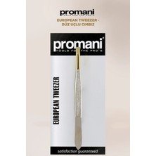 Promani European Tweezer - Düz Uçlu Cımbız