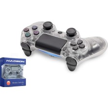 Hadron HD323R Bluetooth Gamepad Oyun Kolu Ps4 Uyumlu Doubleshock 4 Şeffaf