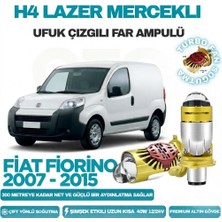 OtoÇizgi Fiat Fiorino 2007 - 2015 Lazer Mercekli Ufuk Çizgili Far Ampulü Araç Motosiklet LED Şimşek Etkili