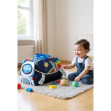 Mojo Bebek Dream Vest Erkek Çocuk Uzay Desenli Spor Çantası Lacivert