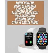 Global 1.83 Inç Akıllı Saat Android ve Ios Uyumlu Çağrı Cevaplayabilen Adımsayar Gps Takibi