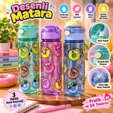 Ebuu Concept Donut Desenli Çocuk Matarası