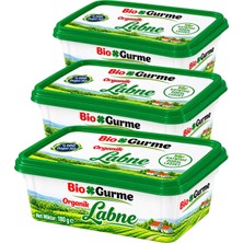 Bio Gurme 3'lü Organik Labne Seti (3 x 180 Gr)
