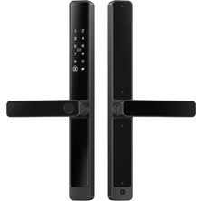 Koresan Tuya WiFi KL3 Akıllı Alüminyum/PVC Kapı Kilidi ( 38 mm Ultra Dar Akıllı Kilit )