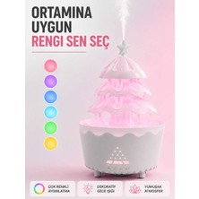 Bin1çeşit Dekoratif Şans Ağacı Ultrasonik Nemlendirici Rgb Gece Lambalı Aroma Difüzörü