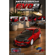Brother Toys Mitsubishi Evo 9 1:24 Model Araba Sesli Işıklı Metal Kasa Detaylı Tasarım Özel Kutusunda