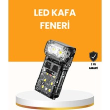 Bin1çeşit Kamp ve Outdoor Için LED Far 10 Saat Pil Sensörlü Manyetik