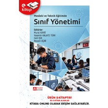 Pegem Akademi Yayıncılık Mesleki ve Teknik Eğitimde Sınıf Yönetimi (E-Kitap)