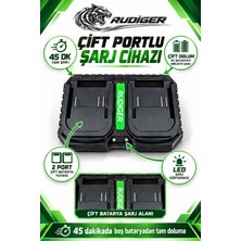 RUDİGER Rudıger RD-1047 Çift Portlu Hızlı Şarj Cihazı