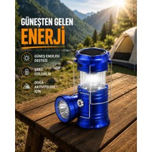 Bin1çeşit Katlanabilir USB Çıkışlı Kamp Feneri – Şarj Edilebilir, Dayanıklı ve Çok Fonksiyonlu